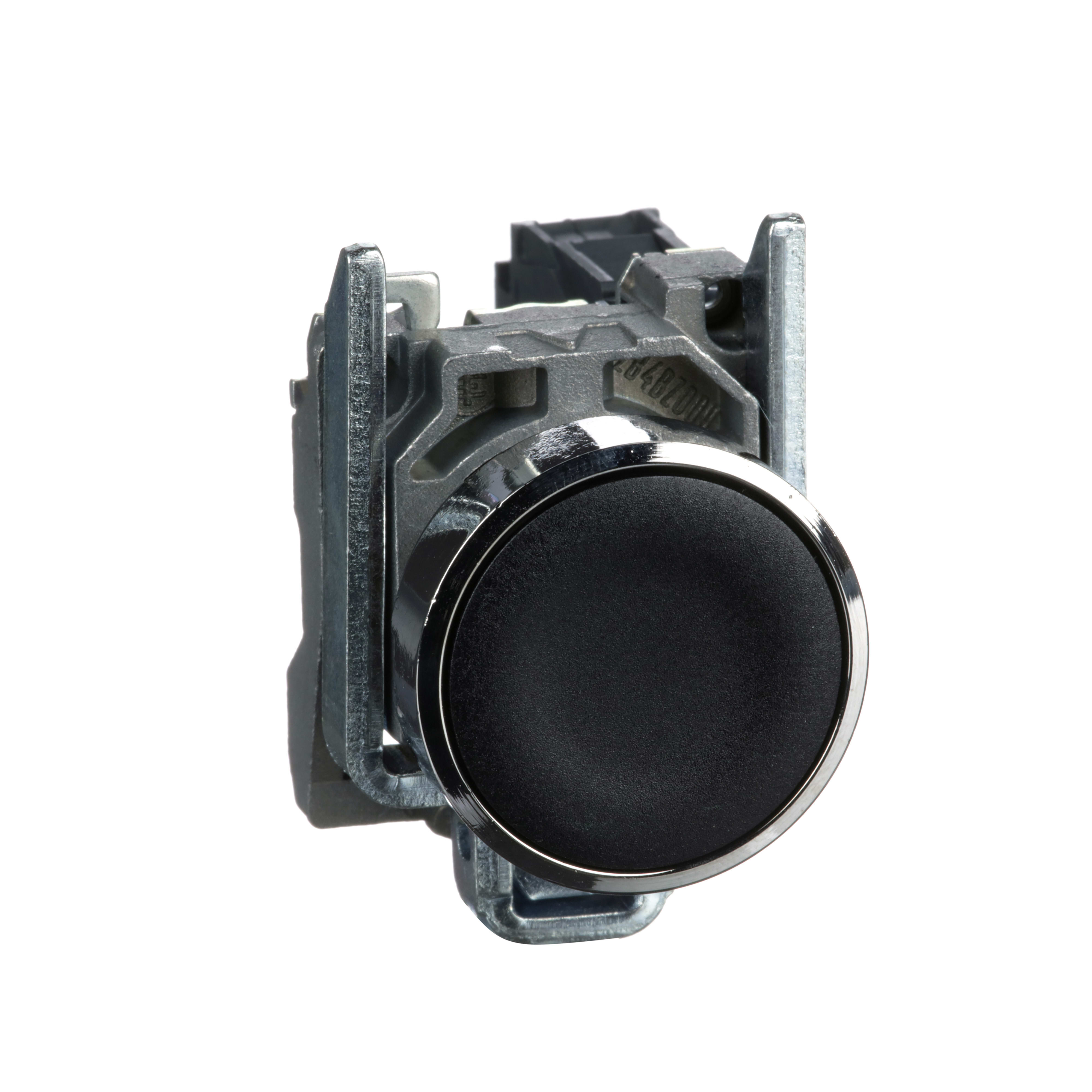 SCHNEIDER ELECTRIC - Pulsante nero diametro 22 - filoghiera ad impulso - 1NO