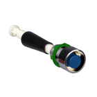 SCHNEIDER ELECTRIC - Pulsante RESET blu diametro 22 - filoghiera - distanza di azionamento 30..1 diametro 30
