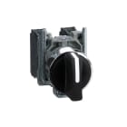 SCHNEIDER ELECTRIC - Selettore diametro 22 - 3 posizioni - leva STD - nero - 2NO