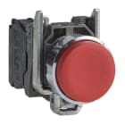 SCHNEIDER ELECTRIC - Pulsante rosso diametro 22 - sporgente - ad impulso - 1 NC
