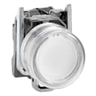 SCHNEIDER ELECTRIC - Pulsante luminoso bianco diametro 22 - 240V - ATEX