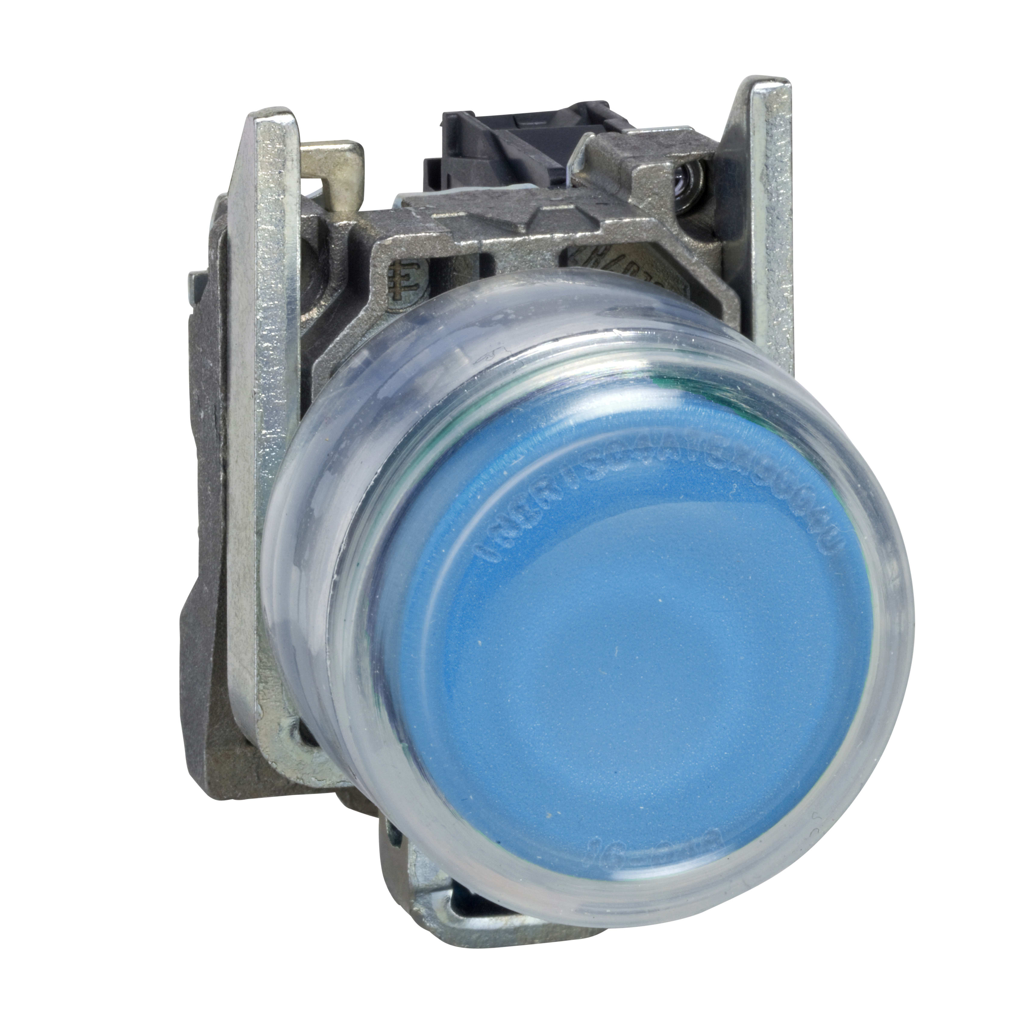 SCHNEIDER ELECTRIC - Pulsante blu diametro 22 - ad impulso - 1 NO - ATEX
