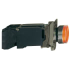 SCHNEIDER ELECTRIC - Pulsante luminoso giallo diametro 22 - filoghiera ad impulso - 240V - 1NO+1NC