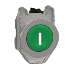 SCHNEIDER ELECTRIC - Pulsante verde con marcatura I filopannello 1NO