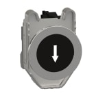 SCHNEIDER ELECTRIC - Pulsante bianco con marcatura FRECCIA filopannello 1NO