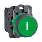 SCHNEIDER ELECTRIC - Pulsante verde diametro 22 - filoghiera ad impulso - 1NO
