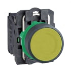 SCHNEIDER ELECTRIC - Pulsante giallo diametro 22 - filoghiera, ad impulso - 1NO