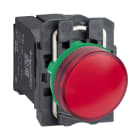 SCHNEIDER ELECTRIC - Lampada spia circolare diametro 22 - IP65 - Rossa - Lampadina BA 9s - 230 V -