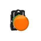 SCHNEIDER ELECTRIC - Lampada spia completa diametro 22 - IP65 - arancione - LED universale - 120Vac