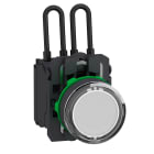 SCHNEIDER ELECTRIC - Pulsante di test lampada spia bianca 110 120Vac- diametro 22