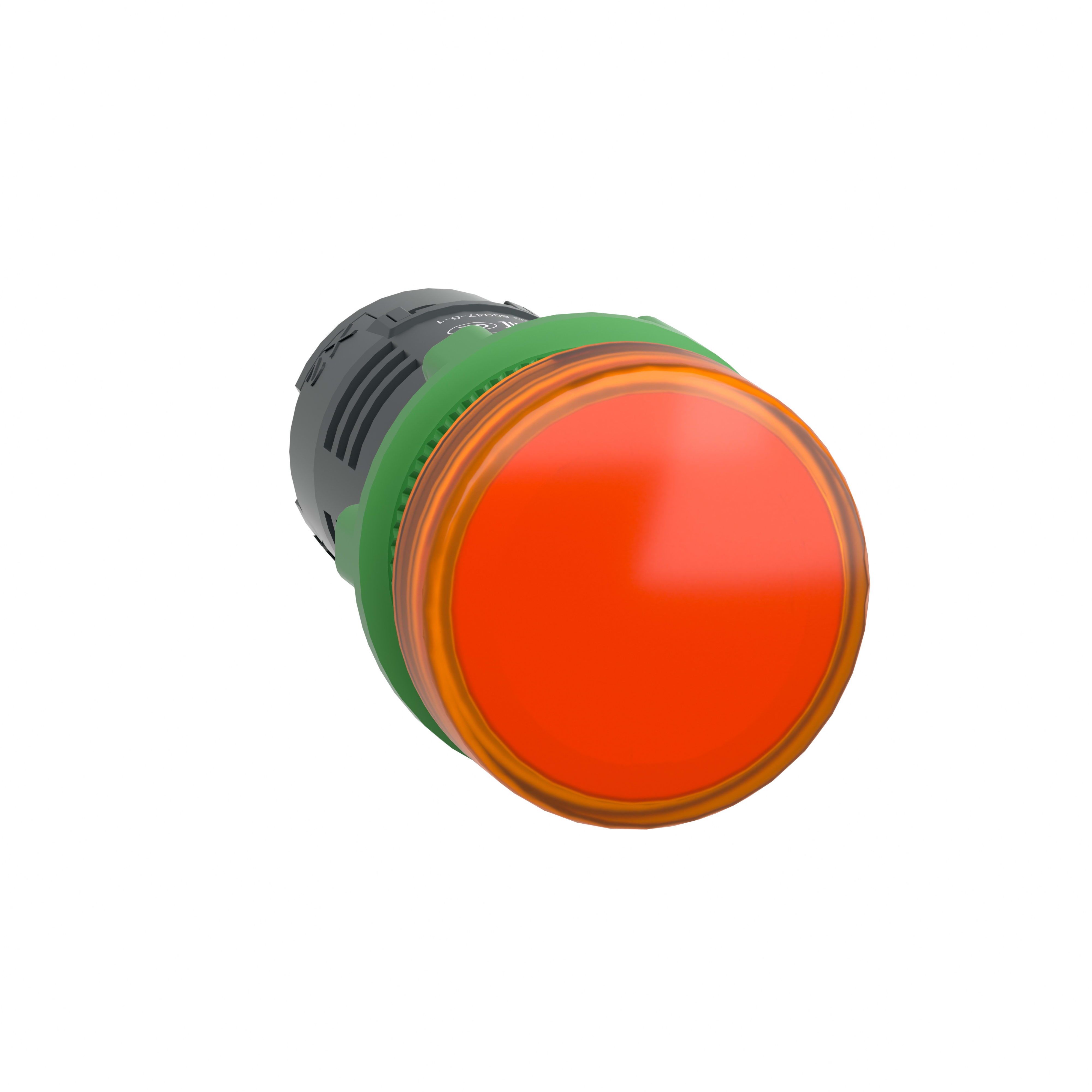 SCHNEIDER ELECTRIC - Lampada spia monoblocco arancio diametro 22 con LED integrato 230Vac