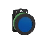 SCHNEIDER ELECTRIC - Harmony XB5, lampada spia blu Antimicrobico filopannello diametro 30, 24Vac-dc, in plastica, con LED universale