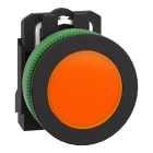 SCHNEIDER ELECTRIC - Harmony XB5, lampada spia arancione Antimicrobico filopannello diametro 30, 230Vac, in plastica, con LED universale