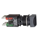 SCHNEIDER ELECTRIC - Pulsante nero diametro 16 - filoghiera con ritorno - 1NO+1NC