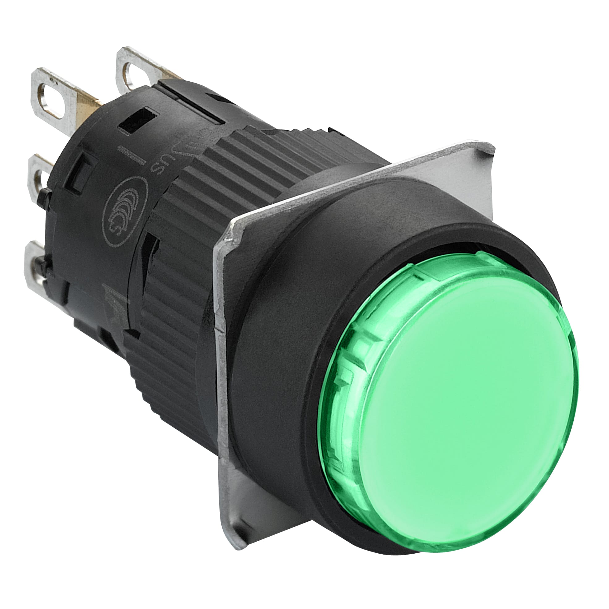 SCHNEIDER ELECTRIC - Pulsante verde diametro 16 - filoghiera ad impulso - 1NC-NO