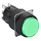 SCHNEIDER ELECTRIC - Pulsante verde diametro 16 - filoghiera ad impulso - 1NC-NO