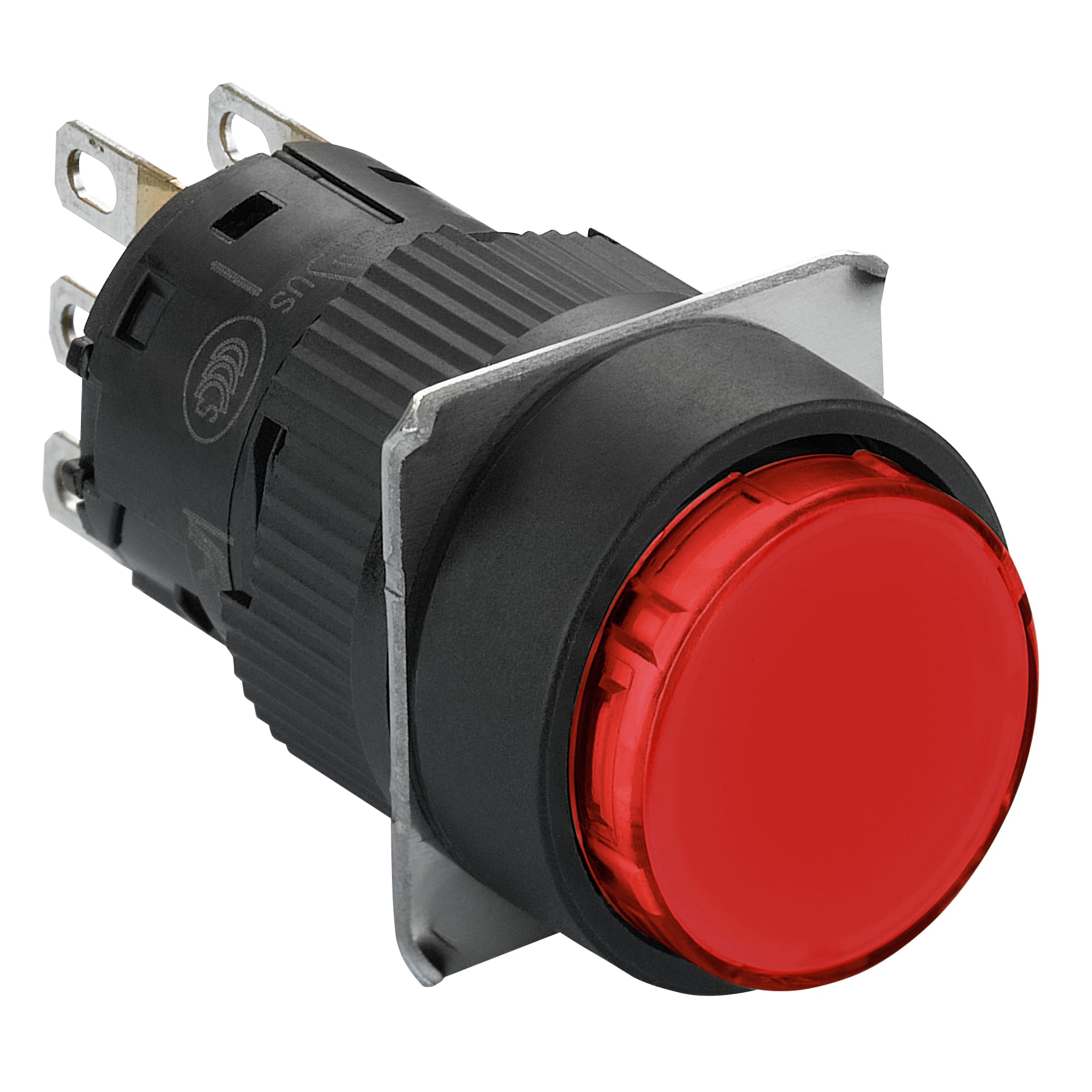 SCHNEIDER ELECTRIC - Pulsante luminoso rosso diametro 16 - filoghiera ad impulso - 24V - 1 NC-NO
