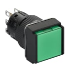 SCHNEIDER ELECTRIC - Pulsante luminoso verde diametro 16 - filoghiera ad impulso - 24V - 1 NC-NO