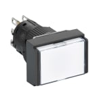 SCHNEIDER ELECTRIC - Pulsante luminoso bianco diametro 16 - filoghiera ad impulso - 24V - 1 NC-NO