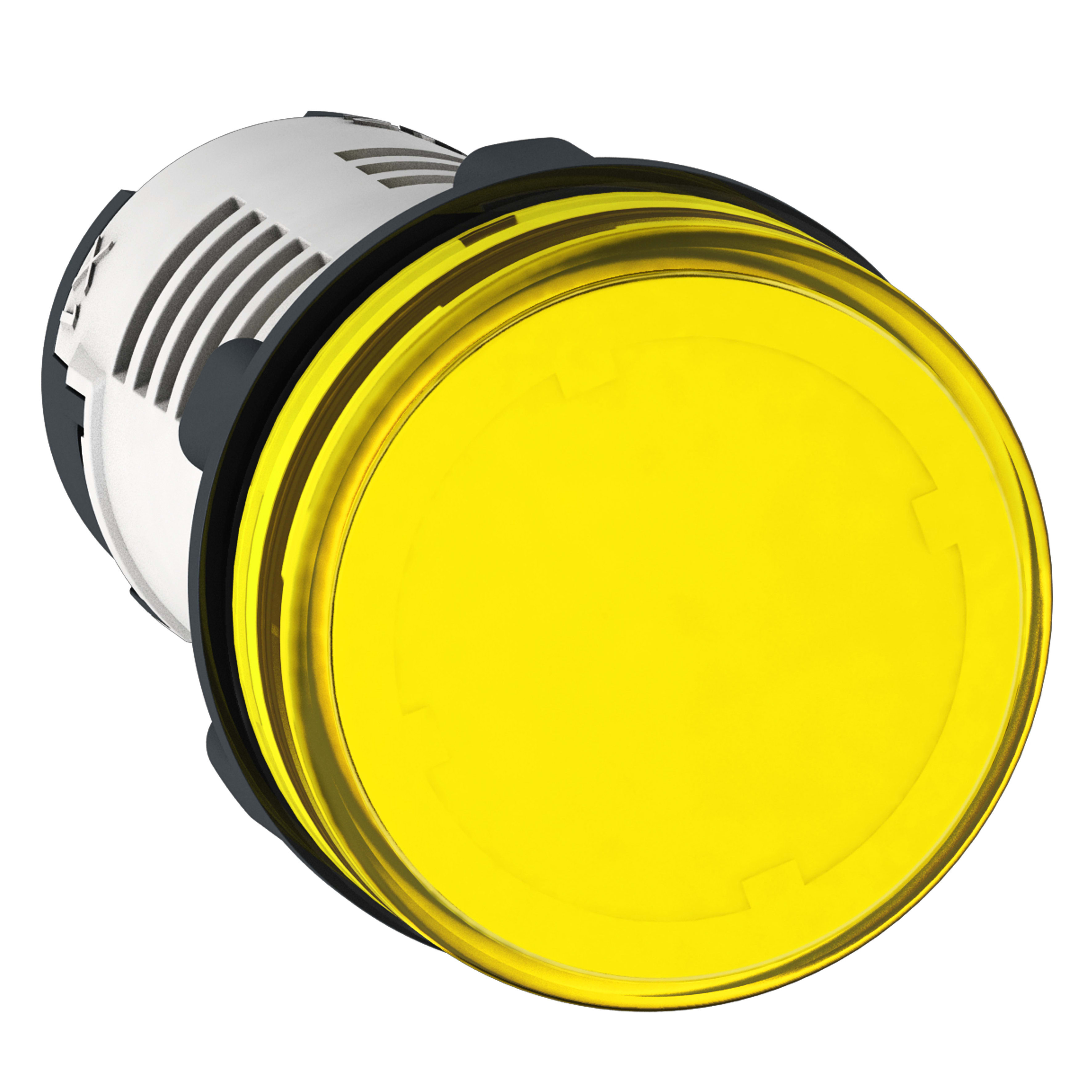 SCHNEIDER ELECTRIC - Lampada spia diametro 22 - gialla - LED integrato - 230..240V