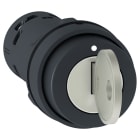SCHNEIDER ELECTRIC - selettore a chiave diametro 22 - serr - 3 pos - 2 no - Ronis 455 estrazione al centro