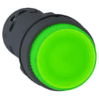 SCHNEIDER ELECTRIC - Pulsante luminoso - lampadina - ad impulso - 1 NO - verde - 230 V