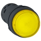 SCHNEIDER ELECTRIC - Pulsante luminoso - LED - ad impulso - 1 NO - GIALLO - 24 V