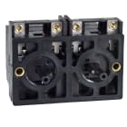 SCHNEIDER ELECTRIC - Contatti, 2 NO + 1 AC - montaggio frontale, interasse 40 MM
