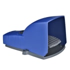 SCHNEIDER ELECTRIC - Interruttore a pedale singolo XPE-B c-protezione plastica blu - 2NC+2NO