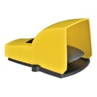 SCHNEIDER ELECTRIC - Interruttore a pedale singolo IP55 c-coperchio plastica GIALLO-2 NC + NO
