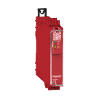 SCHNEIDER ELECTRIC - Modulo di sicurezza, Harmony XPS, controllo emergenza e ripari senza ingressi dedicati, 24 V, morsetti a molla