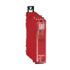 SCHNEIDER ELECTRIC - Modulo di sicurezza, Harmony XPS, controllo emergenza e ripari senza ingressi dedicati, 24 V, morsetti a vite