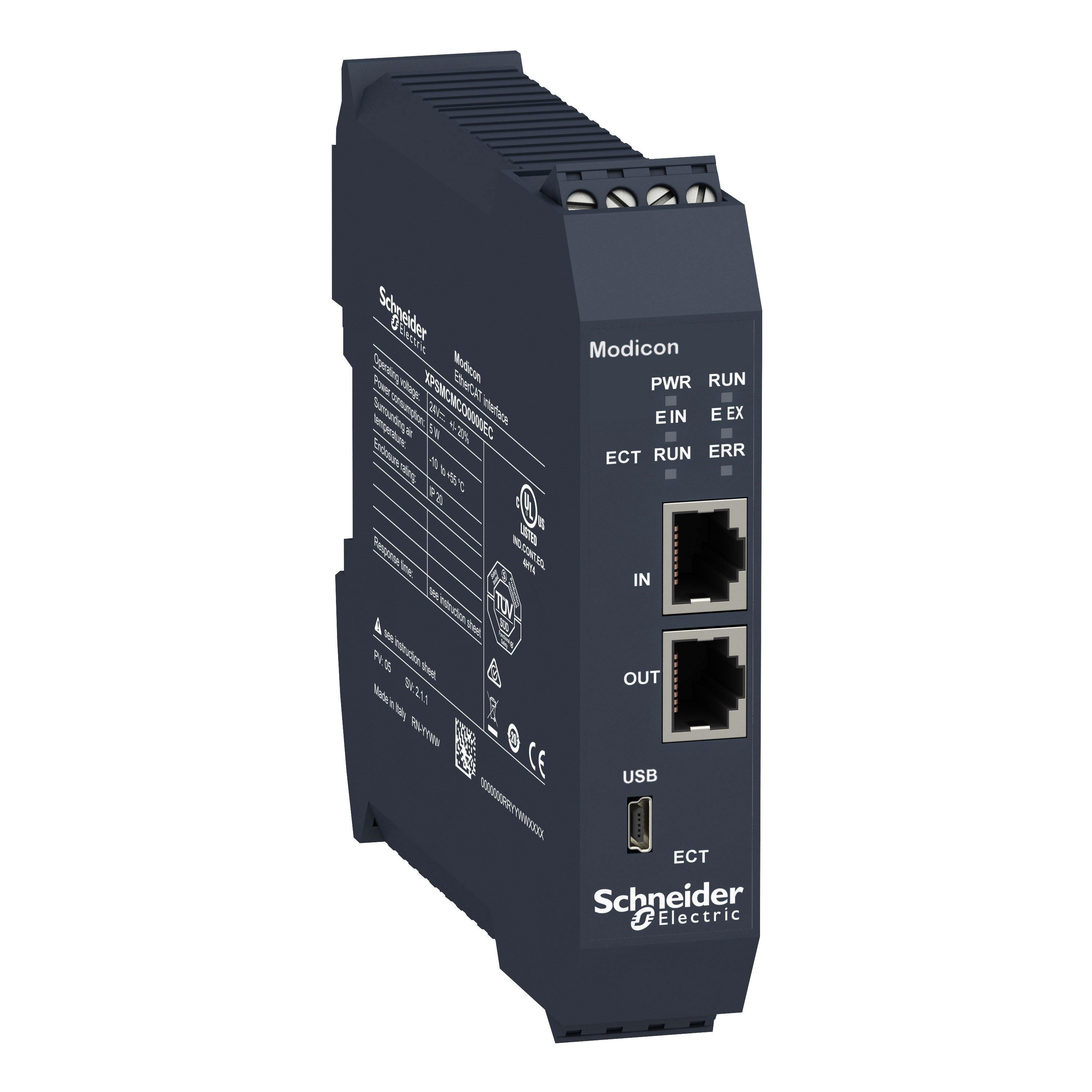 SCHNEIDER ELECTRIC - Modulo di comunicazione EtherCAT m.vite
