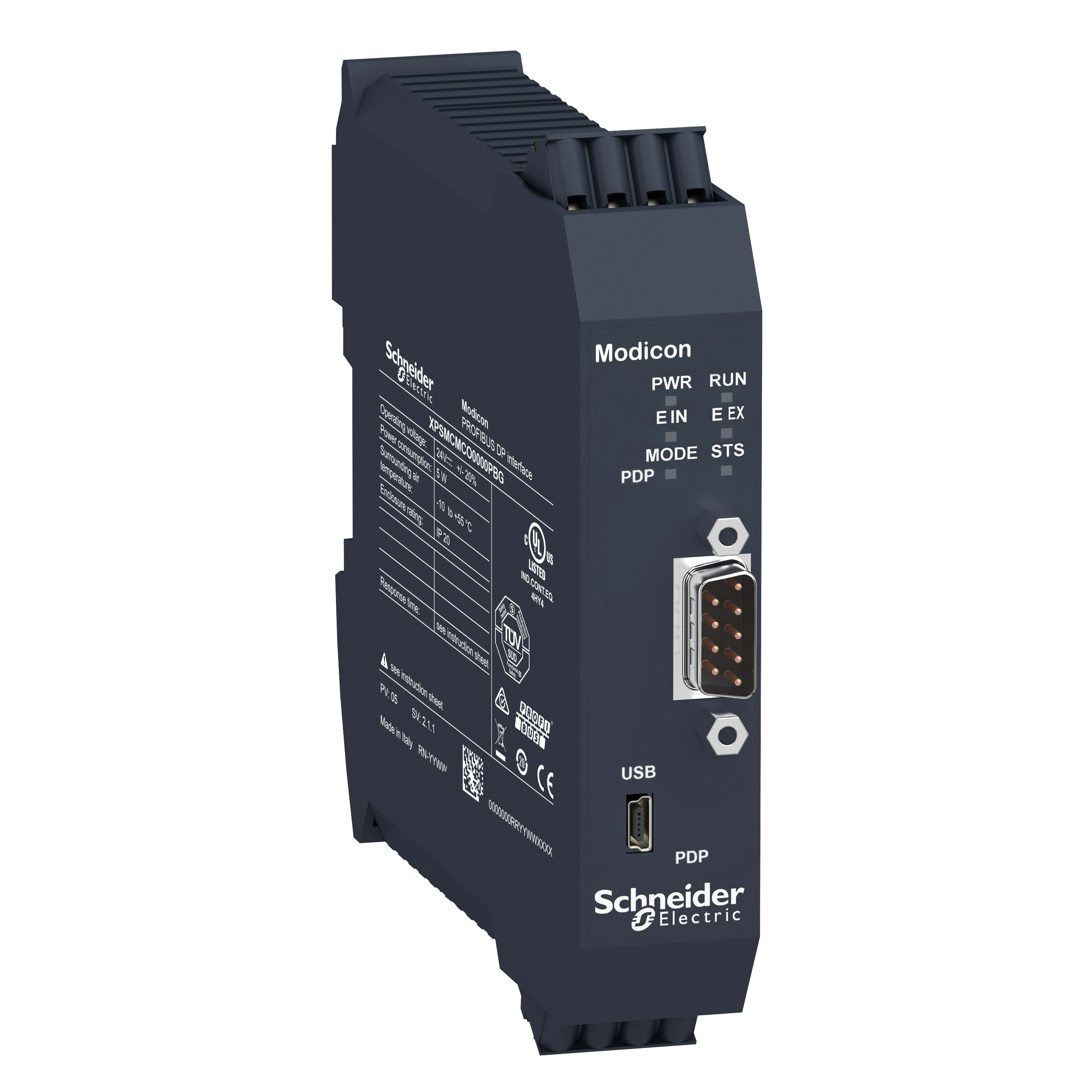 SCHNEIDER ELECTRIC - Modulo di comunicazione ProfiBUS DP m.molla