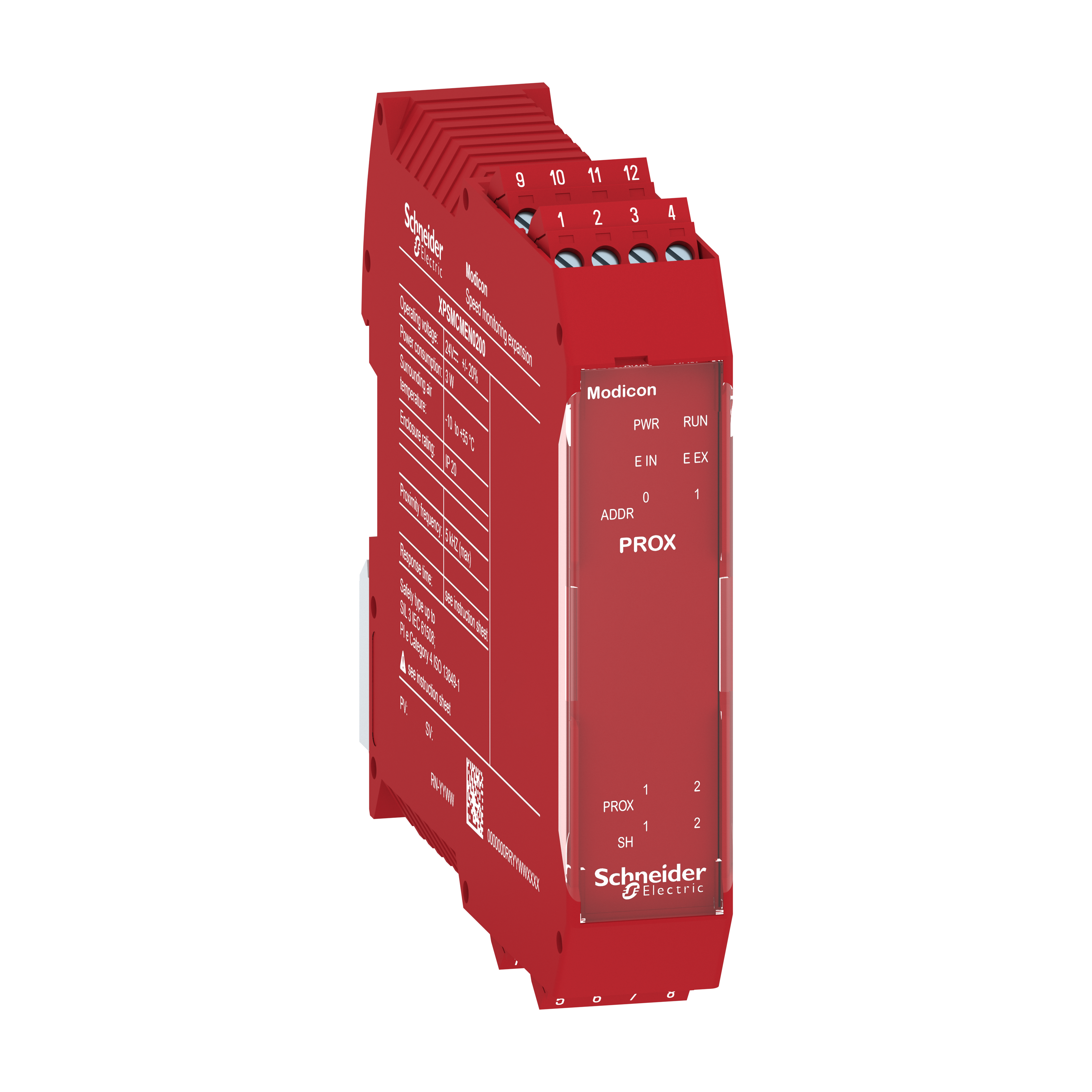 SCHNEIDER ELECTRIC - Modulo espansione di sicurezza controllo velocità 2 interruttori di prossimità m.vite