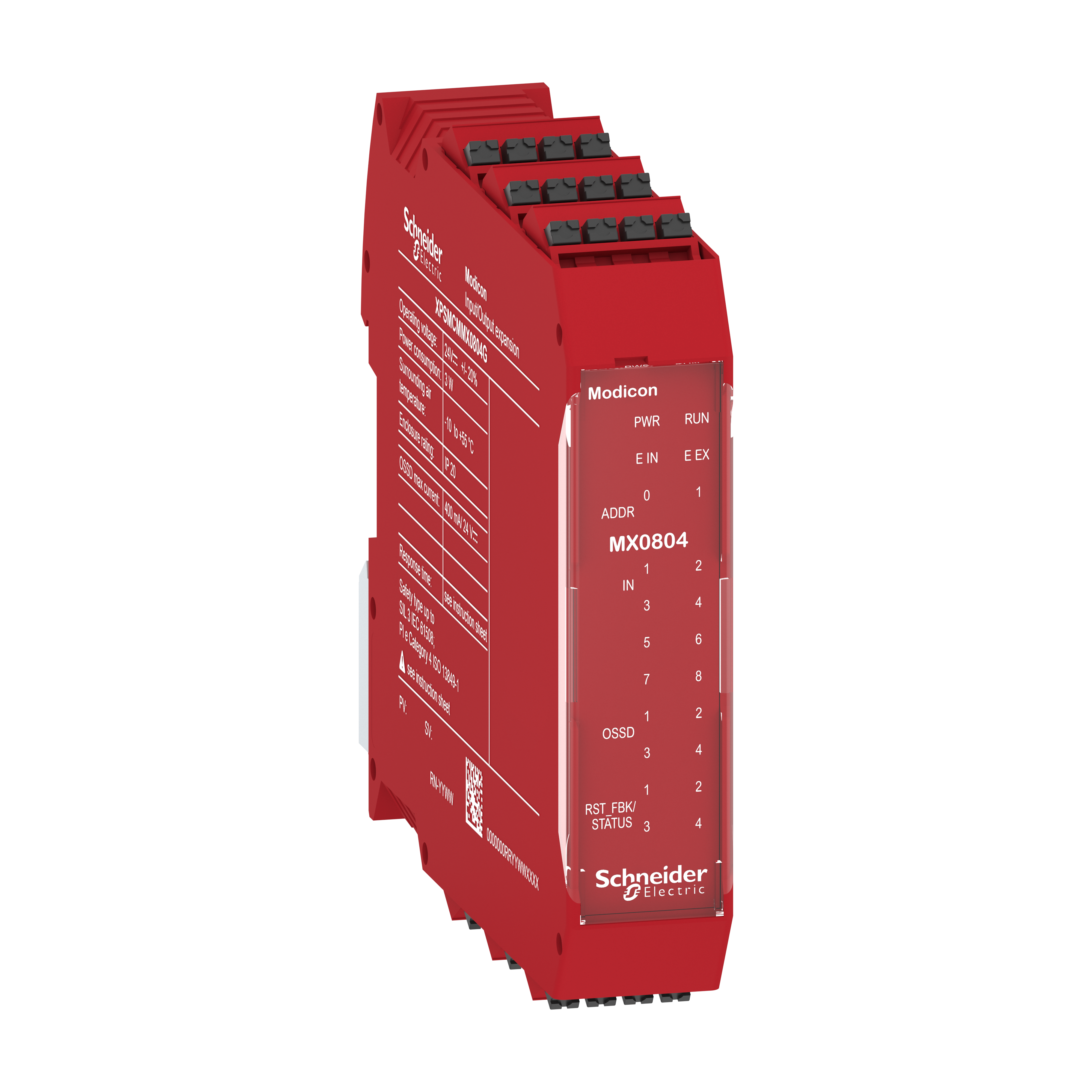 SCHNEIDER ELECTRIC - Modulo espansione di sicurezza 8 ingressi digitali + 4 uscite digitali SIL3 m.molla