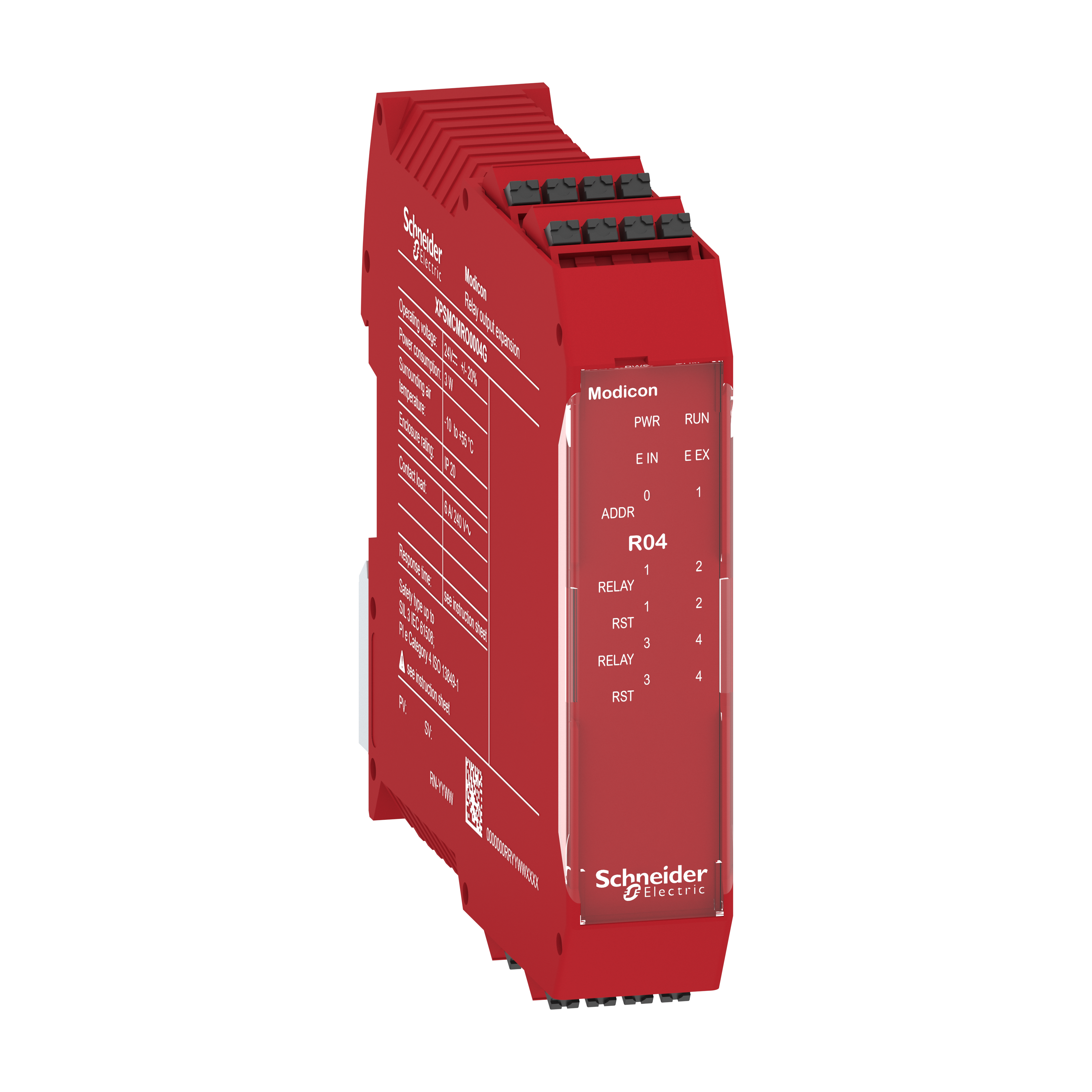 SCHNEIDER ELECTRIC - Modulo espansione di sicurezza 4 uscite a relè m.molla