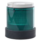 SCHNEIDER ELECTRIC - Elemento luminoso - diametro 70 - luce fissa - LED integrato - verde - 24V AC-DC