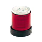 SCHNEIDER ELECTRIC - Elemento luminoso - diametro 70 - luce fissa - LED integrato - rosso - 24V AC-DC