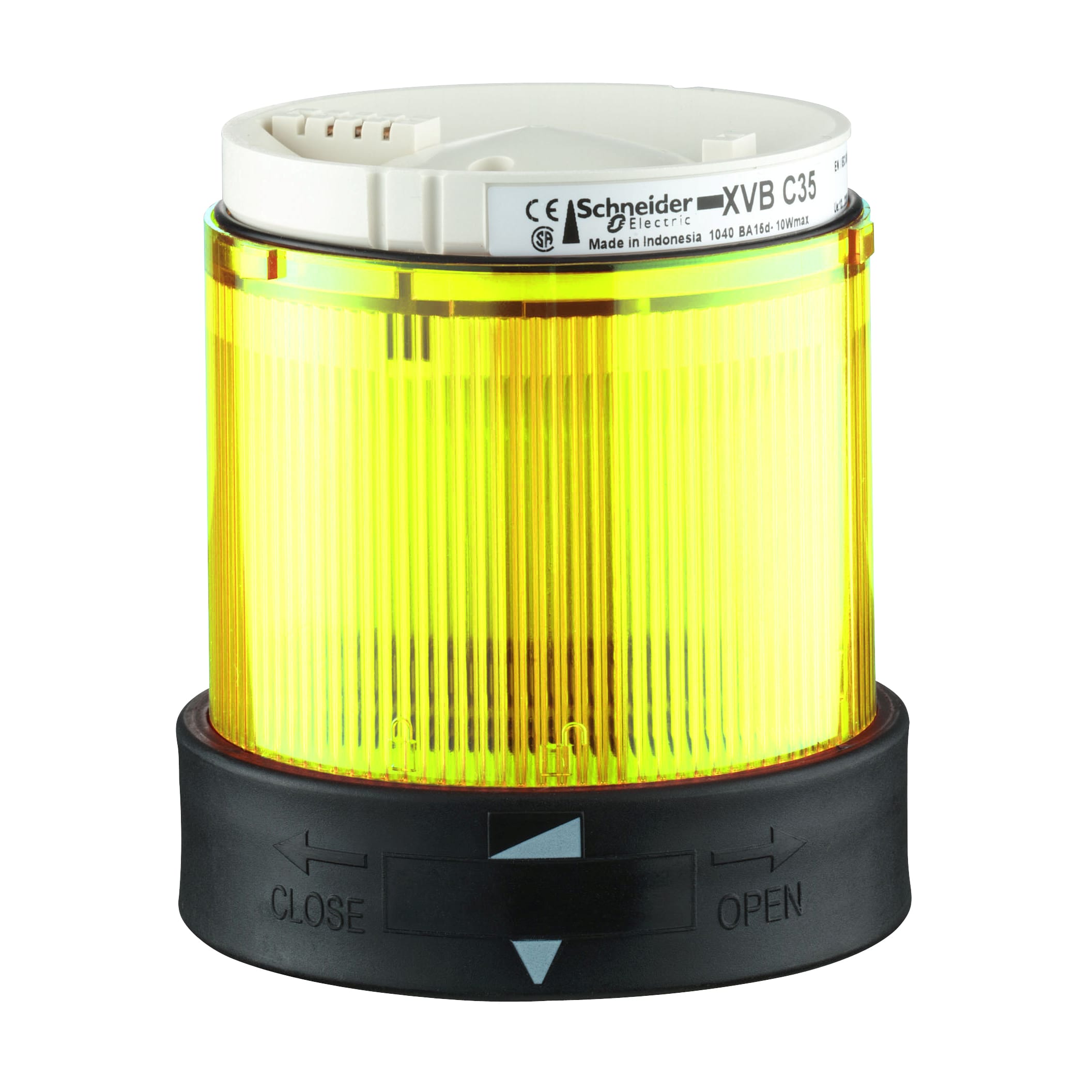 SCHNEIDER ELECTRIC - Elemento luminoso - c-diffusore - luce fissa - GIALLA - 24V AC-DC