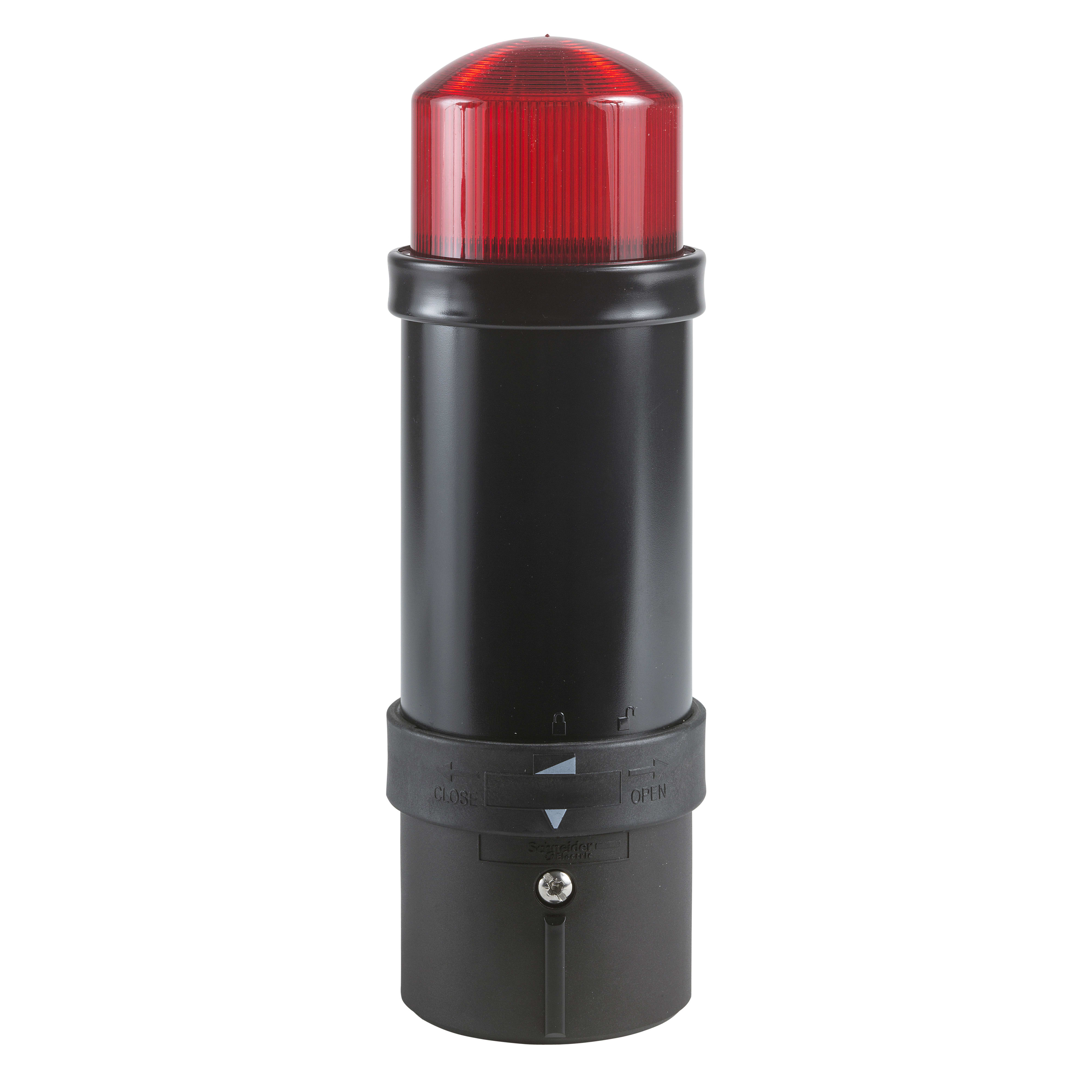 SCHNEIDER ELECTRIC - Colonna luminosa rosso 5 J XVD- tubo flash - 120 VAC - IP 65