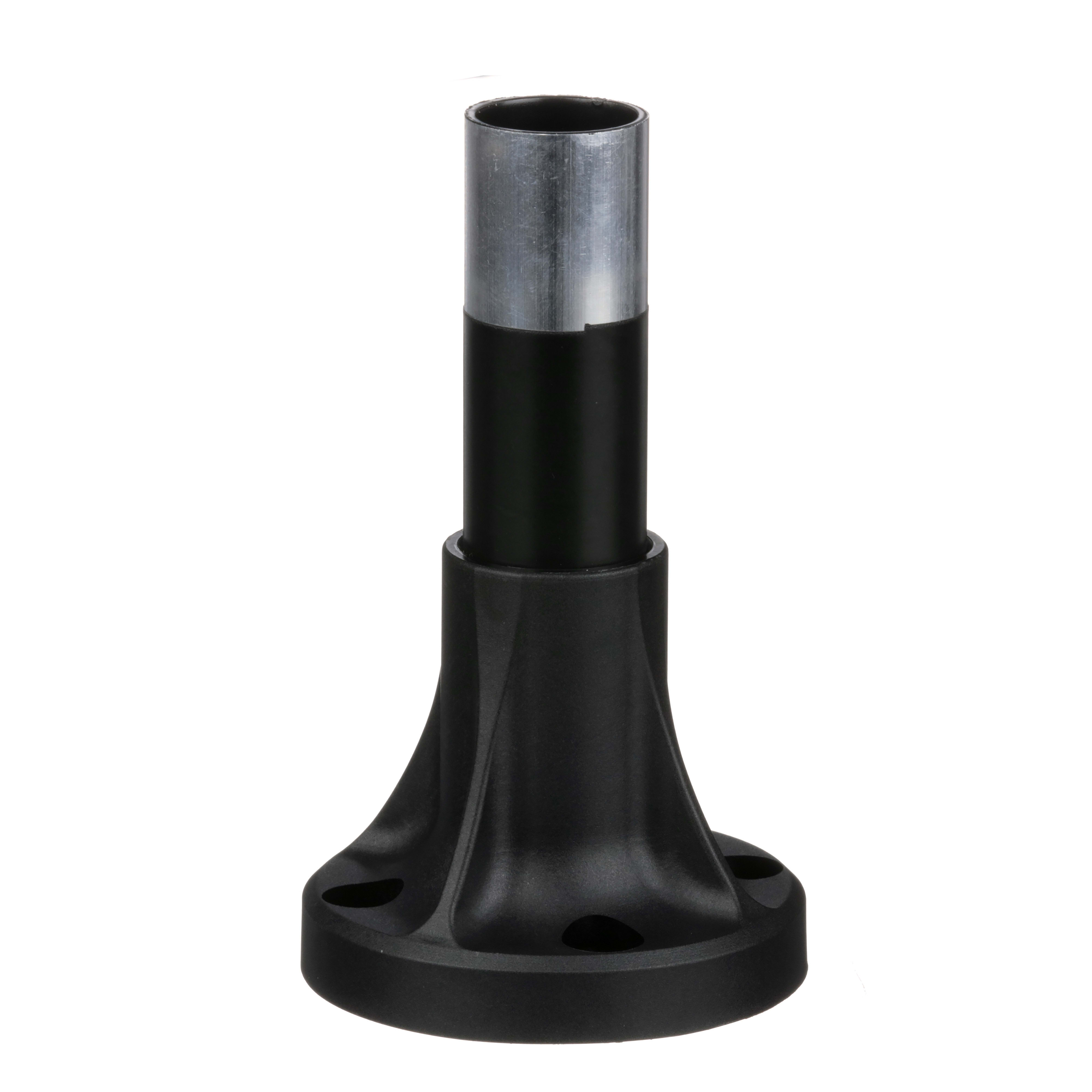 SCHNEIDER ELECTRIC - Tubo+zoccolo l=80mm - alluminio nero - XVB
