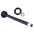 SCHNEIDER ELECTRIC - Tubo+zoccolo l=400mm - alluminio nero - XVB