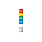 SCHNEIDER ELECTRIC - Harmony XVC, Colonna luminosa monoblocco precablata,plastica,rosso aranc.verde blu incolore,diametro 100,montaggio su base luce fissa-lampeg,IP54,100..240VAC