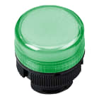SCHNEIDER ELECTRIC - Testa lampada spia diametro 22 - verde