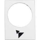 SCHNEIDER ELECTRIC - Etichetta - 30×40mm - bianco - avanti, lento-veloce