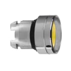 SCHNEIDER ELECTRIC - Testa pulsante diametro 22 - ad impulso - incassata - gialla - senza marcatura