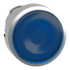 SCHNEIDER ELECTRIC - Testa pulsante luminoso diametro 22 - blu - per inserimento etichetta- per LED universale