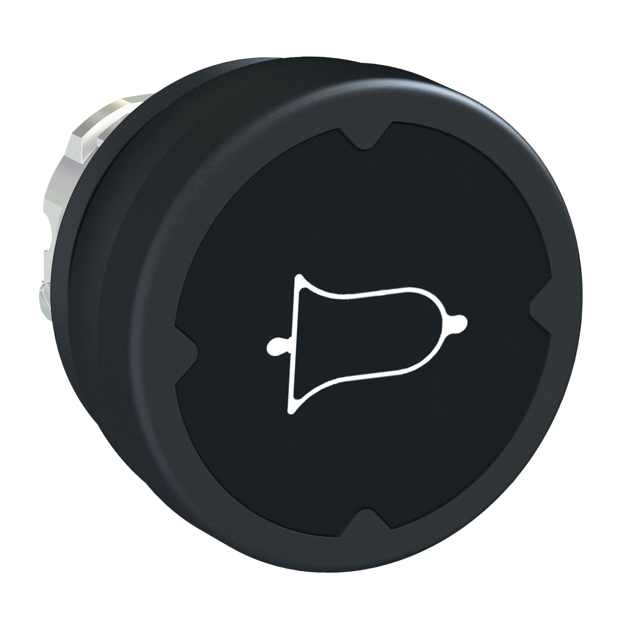 SCHNEIDER ELECTRIC - Testa pulsante diametro 37mm nero