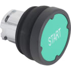 SCHNEIDER ELECTRIC - Testa pulsante - verde - con etichetta